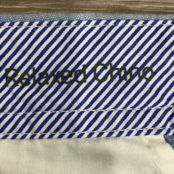 Talbots Relaxed Chinos in Newport Chambray 6P - Picture 14 of 15